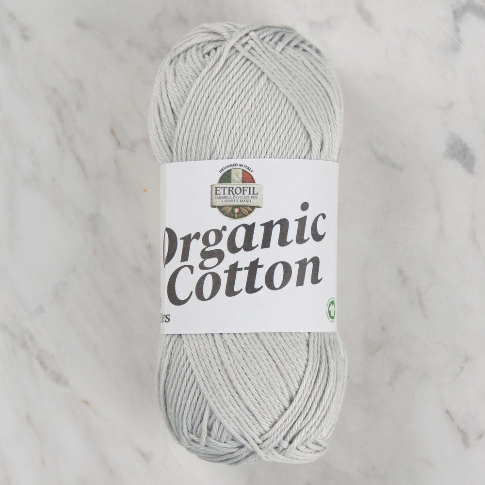 Etrofil Organic Cotton Gri El Örgü İpi - 79213